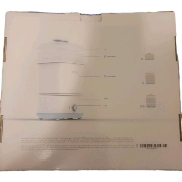 Papablic Baby Bottle Electric Steam Sterilizer and Dryer ***NO Small Basket*** - Picture 7 of 7